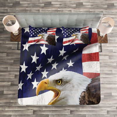 No Pattern Bedspread with Pillow Shams Included