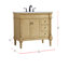 Ensemble de meuble-lavabo simple 36 po Lexington-419375944-535368413