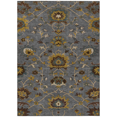 Machine Washable Indoor/Outdoor Chantille ACN2290 Global Rug