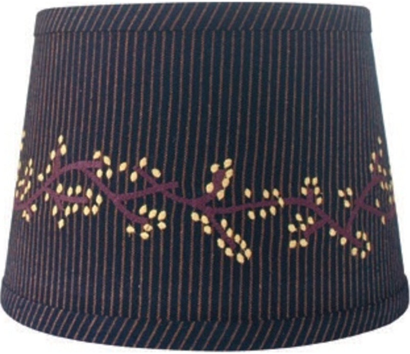 Tambour en coton 8 po H, Noir