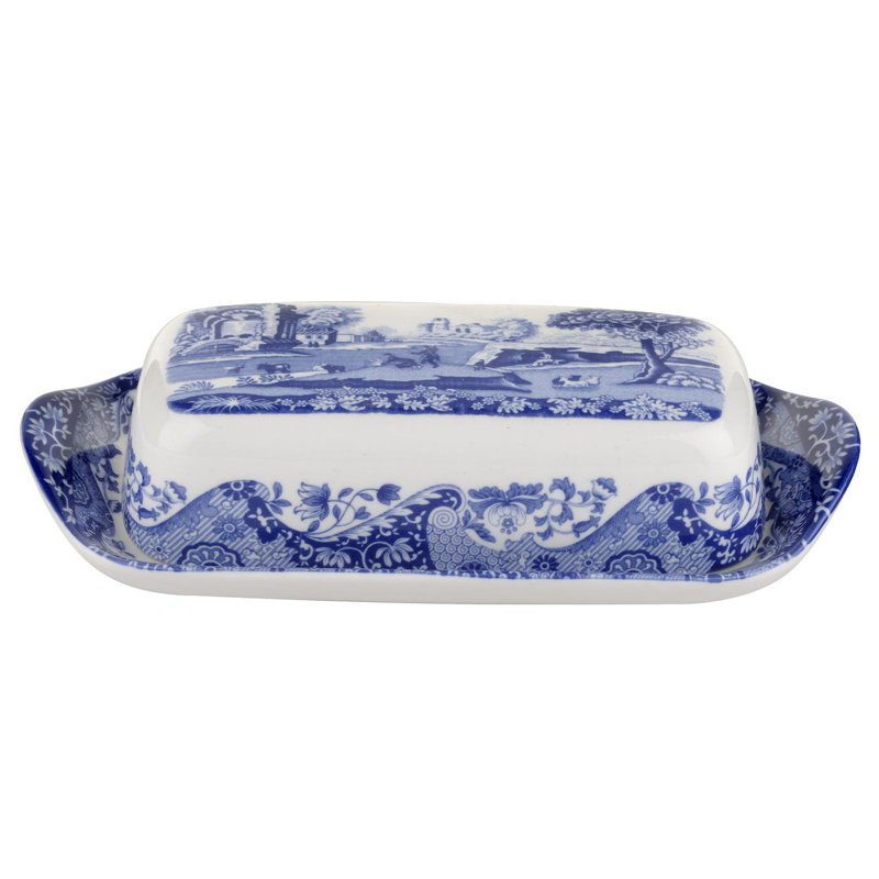 Classic Blue Italian - Butter DIsh