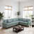 Pale Green Linen Blend
