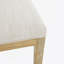 Ensemble de 2 chaises de salle à manger de style campagnard rembourrées avec structure en bois d'hévéa durable et confort moelleux.