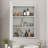 Cormarion Surface Mount Frameless Medicine Cabinet with Mirror and 2 Shelves and LED ligthing-48968521-48968630