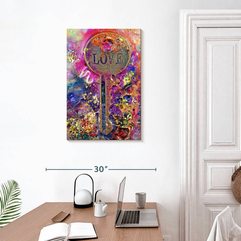 Hardie Key, 30" H x 20" W