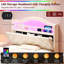 Solid Wood Storage Bed