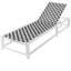 Chaise longue de jardin inclinable Eviemarie-605896313