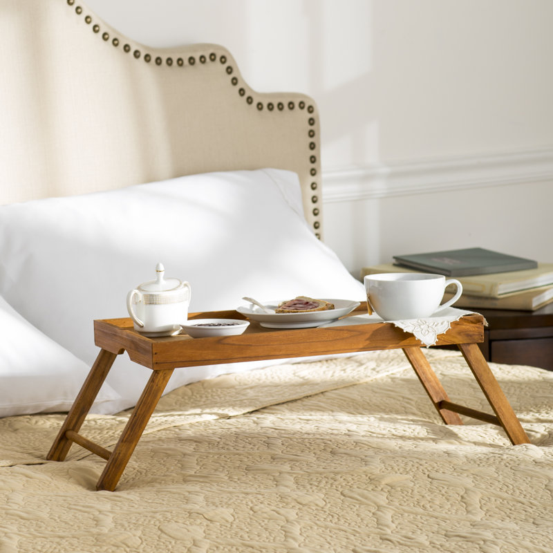 Plateau à déjeuner en bois