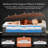 14 Inch Hybrid Queen Size-Gel Memory Foam Mattress in a Box, Individually Wrapped Pocket Spring, Pressure Relief Edge Support, Medium Firm