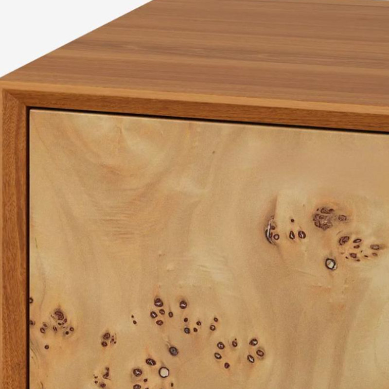 Meuble télé de style médiéval, H 23,62 po x L 62,99 po x l 15,74 po