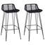 Counter Stool with Metal Frame