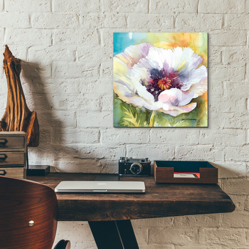 «Glorious» par Annelein Beukenkamp, art mural en verre acrylique, H 12 po x l 12 po x P 0,13 po