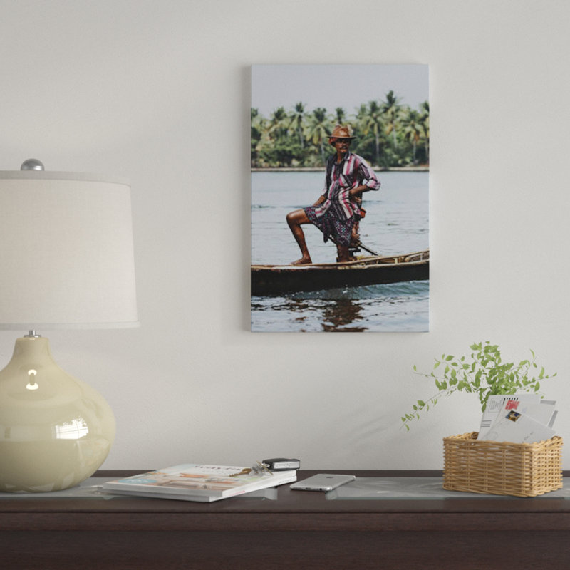 « kochy, inde iii » par luke anthony gram, reproduction d’impression sur toile tendue, H 40 po x l 26 po x P 1,5 po