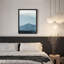Misty Blue Mountain Ranges Tranquil Nature Illustration petit décor, œuvre d'art-101376499-101376498