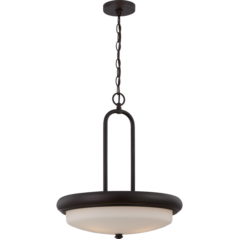 Burhill 3 - Light Single Pendant, Mahogany Bronze