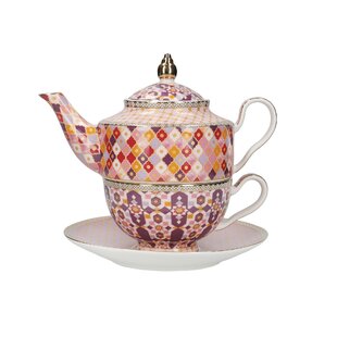 London Pottery 0.9ml Floral Teapot Set