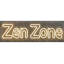 Enseigne néon Zen Zone - 28 po x 8 po