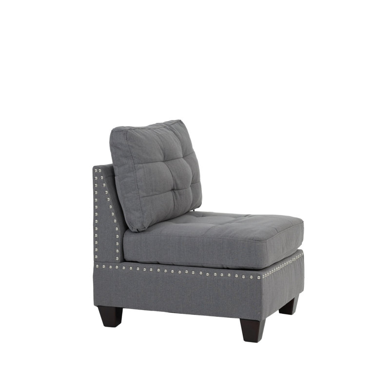 MODULAR SET - 3PC Linen Sectional Sofa