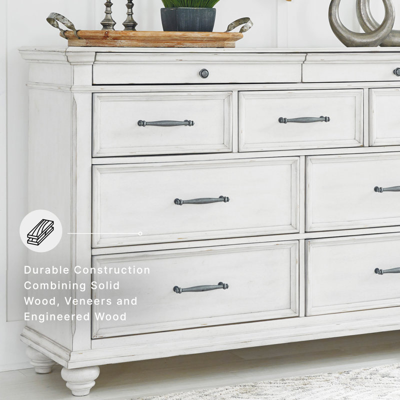 Atas 64'' W 9 - Drawer Dresser