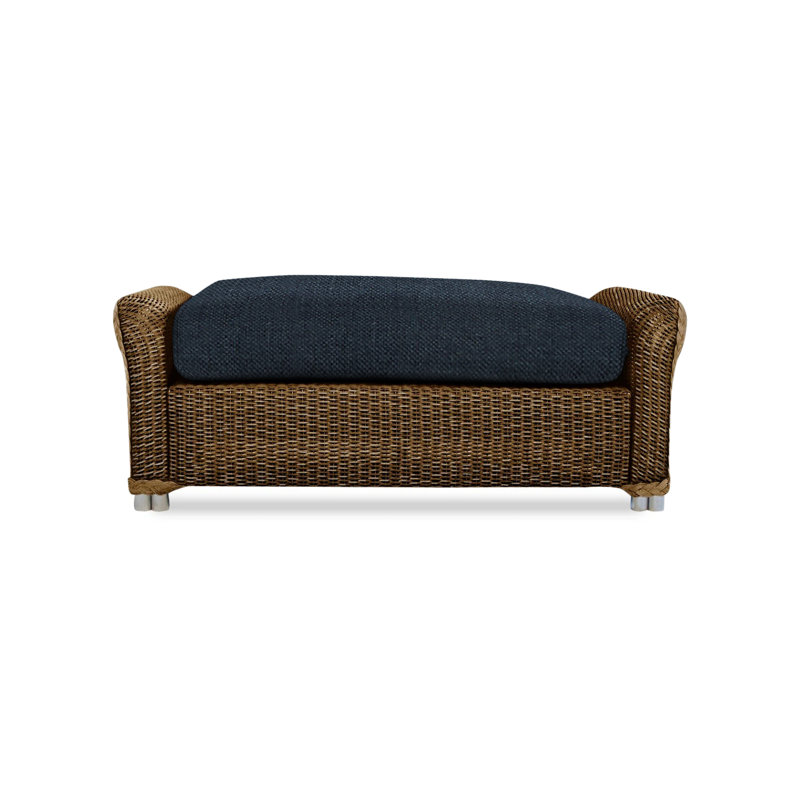 Reflections Outdoor Ottoman, Sandberg Flax, Mink