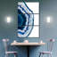«Blue Amethyst Crystal», reproduction sur toile-484684250
