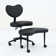 Meditation Chair Plus, Cross Legged Chair With Wheels