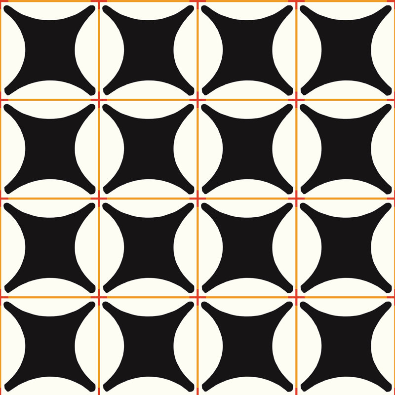 Traveler Tile Wallpaper, Onyx, Faux Grasscloth, Non-Pasted