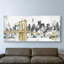 «New York Skyline I Yellow Bridge» par Avery Tillmon, art mural sur toile-26362073