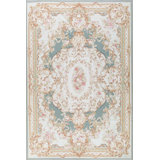 Aubusson One-of-a-Kind 10'7" X 16'9" Hand Knotted Area Rug