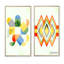 «Abstract Retro Geometrics IV», ensemble de 2 impressions-596648028-596648019