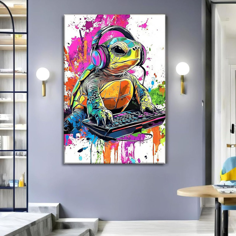 1 Piece Wrapped Canvas Wall Art