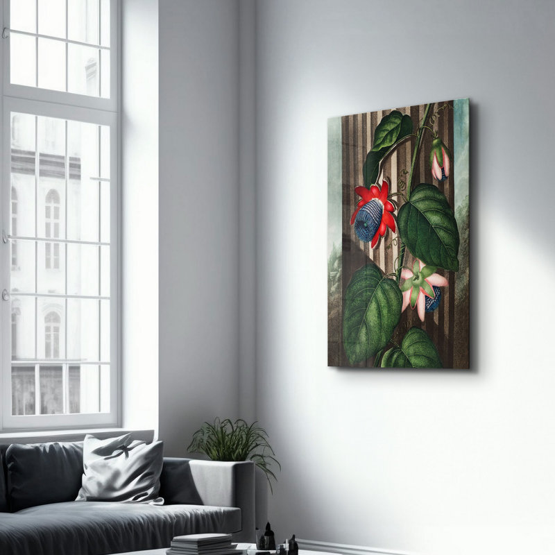 Elegant Tempered Glass Wall Art Painting | 100% Tempered Glass, Thickness: 0.16 inches | UV Printed for Vibrant Colors & Durability | Perfect for Home Decor & Modern Aesthetics