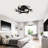 25.8''  Industrial Ceiling Fan With Remote Control
