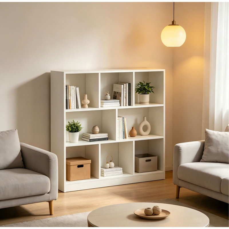 Bibliothèque simple à huit couches