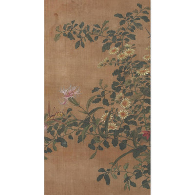 Peel & Stick Floral Border