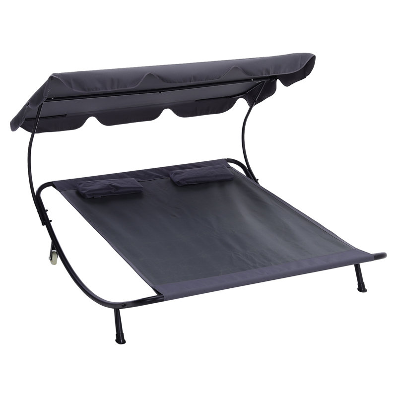 Battershell Double Spreader Bar Hammock with Stand, Grey