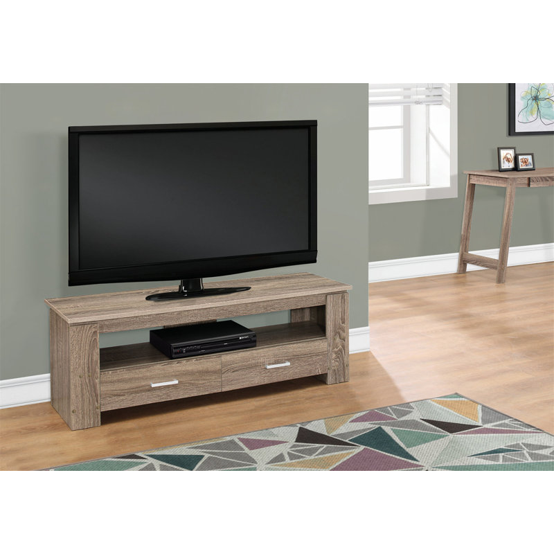 Meuble télé polyvalent et moderne avec plusieurs options de rangement et un design élégant