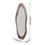 Solid Wood Random Floor Mirror