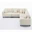 Canapé modulaire moderne 5 places-1236085741