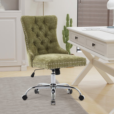 Chenille  Tufted Office Chair