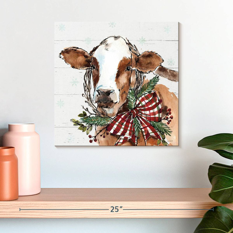 Fêtes à la ferme II, H 16 po x l 16 po