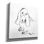 «Line Dog Basset Hound» par Chris Paschke, estampe numérique sur toile-1293665846