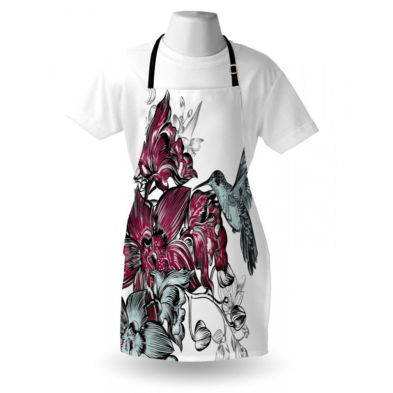 Floral Bib Apron