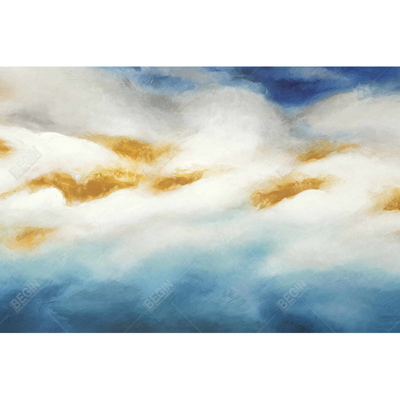 Abstract Landscape - Pattern Abstract Metal Print for Home Decor