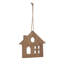 4.5'' Mango Wood Hanging Figurine Ornament
