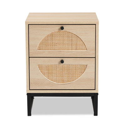 Table de chevet 2 tiroirs Amette