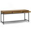 Banting - Bureau Mid Century - Brun selle moyen-1138919404