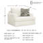 Très grand fauteuil Barnard