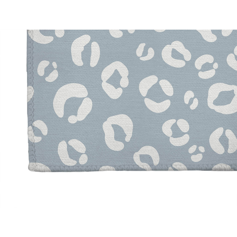 Leopard Play Non-Slip Outdoor Rug, Runner 2'6" x 8'