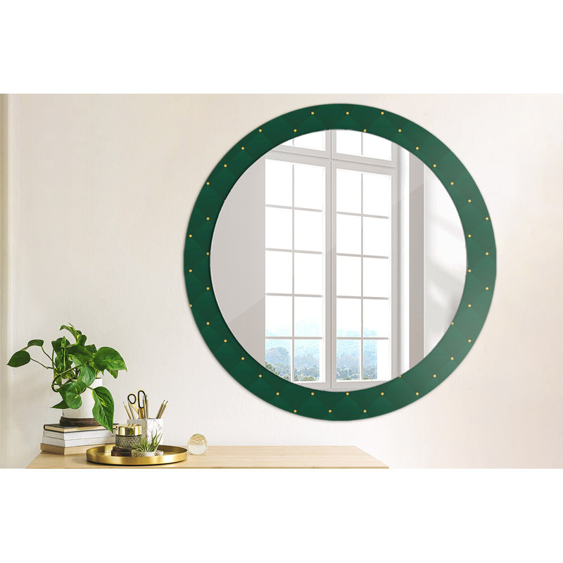 Huldar Glass Flat Wall Mirror